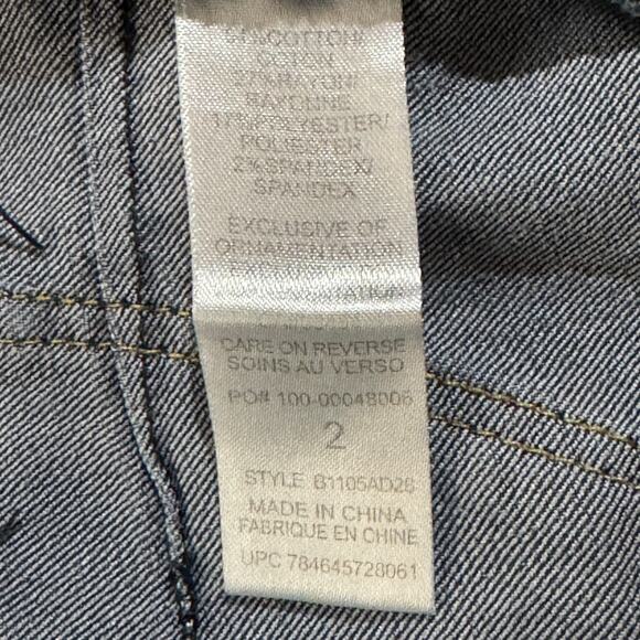 Democracy SZ 2 “Ab”solution Skinny Jeans Low-Rise Stretch Pockets Medium Wash - Picture 8 of 8